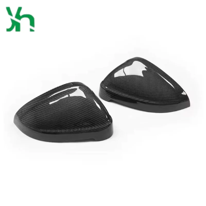 لأودي A4 A4L S4 (2016-) RS4 (2019-) A5 A5L (2017-) S5 (2017-) RS5 (2017-) غطاء مرآة من ألياف الكربون الحقيقية #6