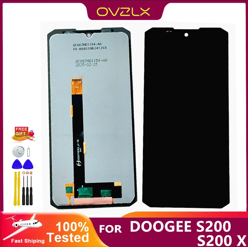 �y�Z�[�����z�V�����I���W�i�� 120Hz Doogee S200 S200X s200plus �d�b�C�� 6.72 ''LCD �f�B�X�v���C�f�W�^�C�U�A�Z���u���ƃ^�b�`�X�N���[���p�l��