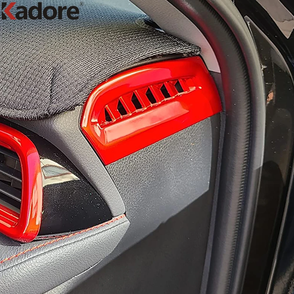 For Toyota Camry 70 2018 2019 2020 2021 2022 2023 Carbon Car Side Air Condition Vent Outlet Cover Trim Interior Accessories