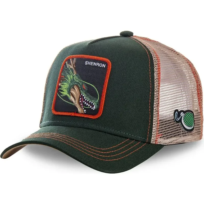 Neue Dragon Ball Son Goku Kappe Sommer Reise Schirmmütze männer Stickerei Hip-Hop Cap Stil Sonnenblende Einstellbare Trucker mesh Cap