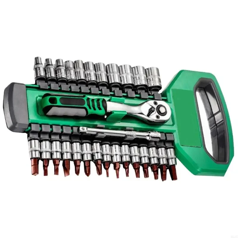 ชุดรวม Chrome Steel Vanadium Ratchet Set ประแจวงจรประแจซ็อกเก็ตชุด