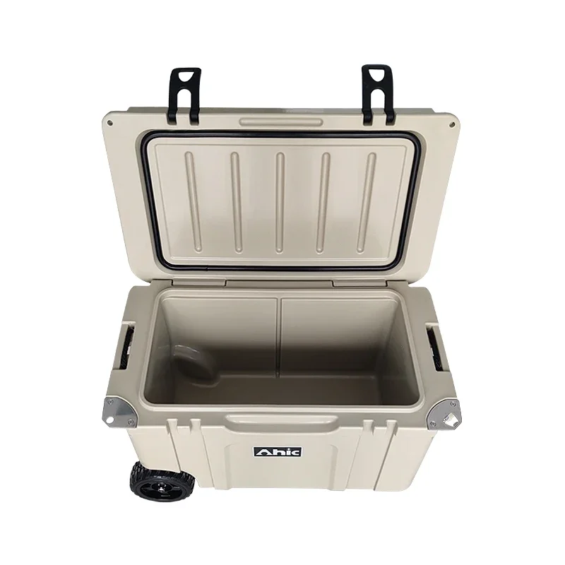 DL55 Nice Quality Easy Carry Car Fridge Cool Holder Fishing Chilly Bins on Wheels Cold Buffet