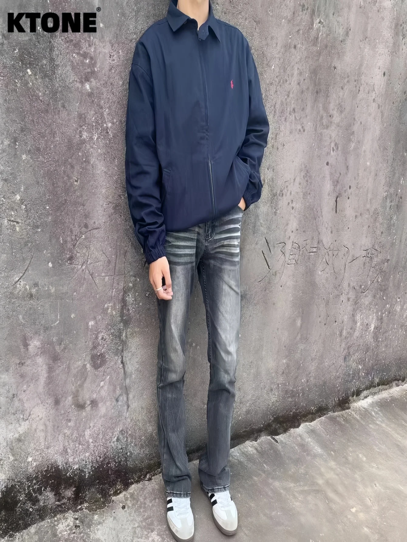 

Unisex Jeans Men's Black Slim Vintage Denim Y2K Drip Original No accessories or belts included