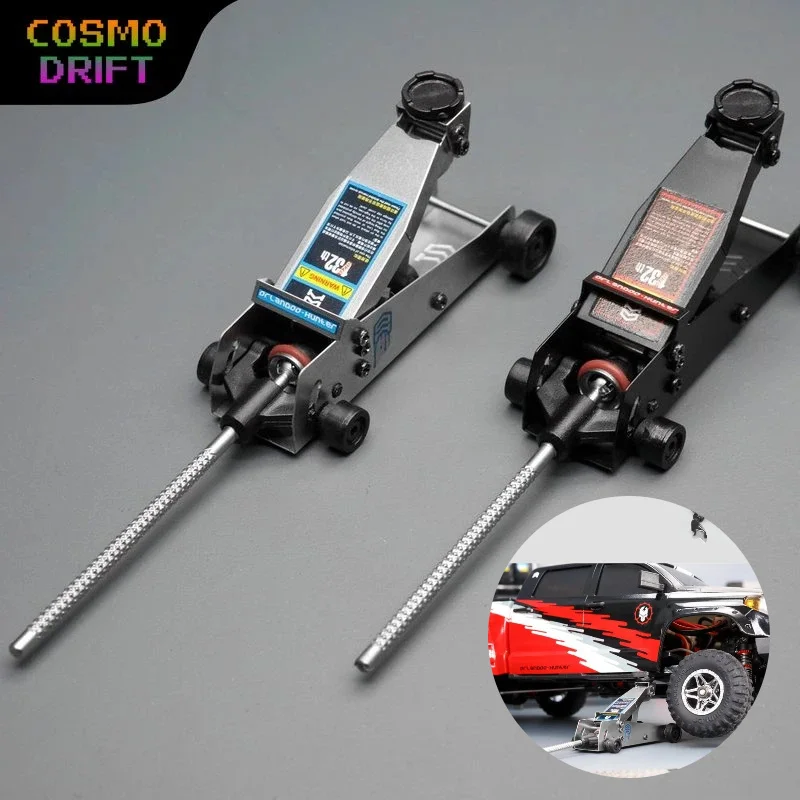 

1:18-1:32 мини-винтовой домкрат, модель подъема Orlando Hunt MX0036, регулируемый гидравлический инструмент для ремонта автомобилей, инструмент для гаражных сцен, литой под давлением дисплей