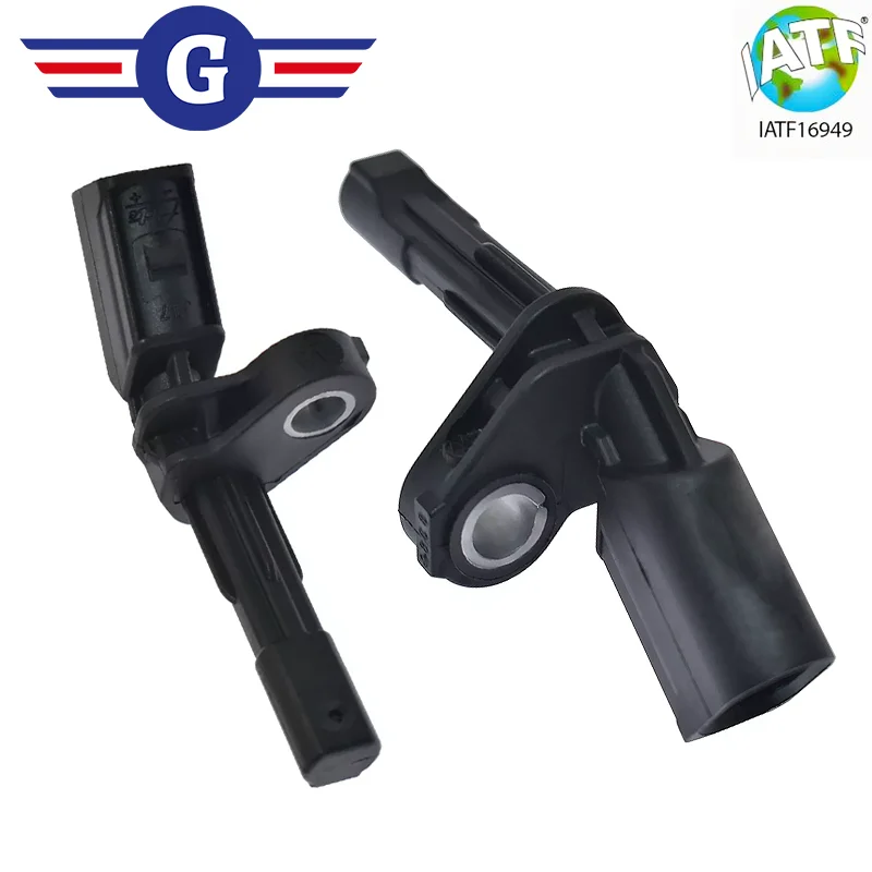 

2PCS Right Left ABS Sensor Wheel Speed Sensor Compatible for - VW Amarok Pickup Golf Mk5 Mk6 Audi Jetta Passat Tiguan