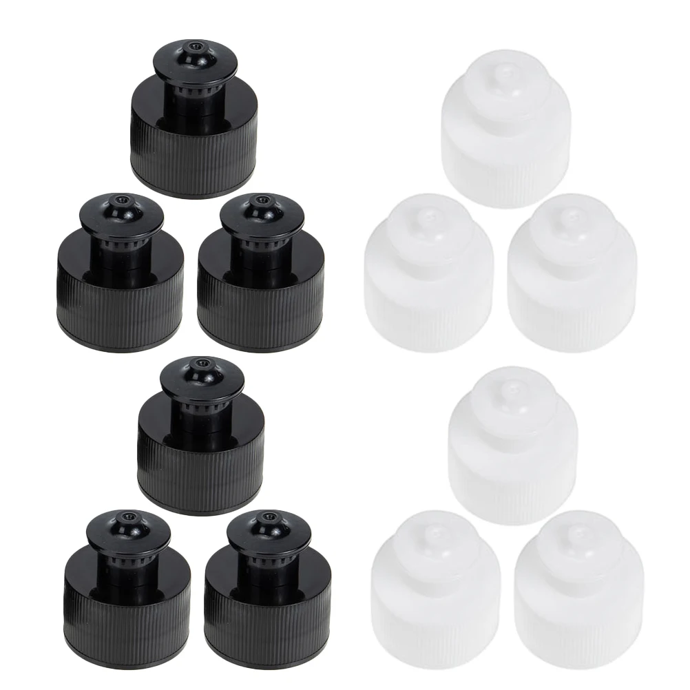 

20pcs Sports Pull Cap Mineral Water Bottle Leakproof Replacement Lid Portable Travel Cover Push Type for Reusable Soda Beer