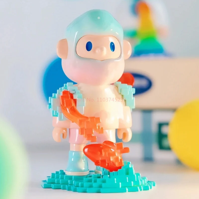 New Finding Unicorn Farmer Bob Next Generation Pixel Universe Series Toys Cool Figures Model Desktop Decoration Birthdays Gifts