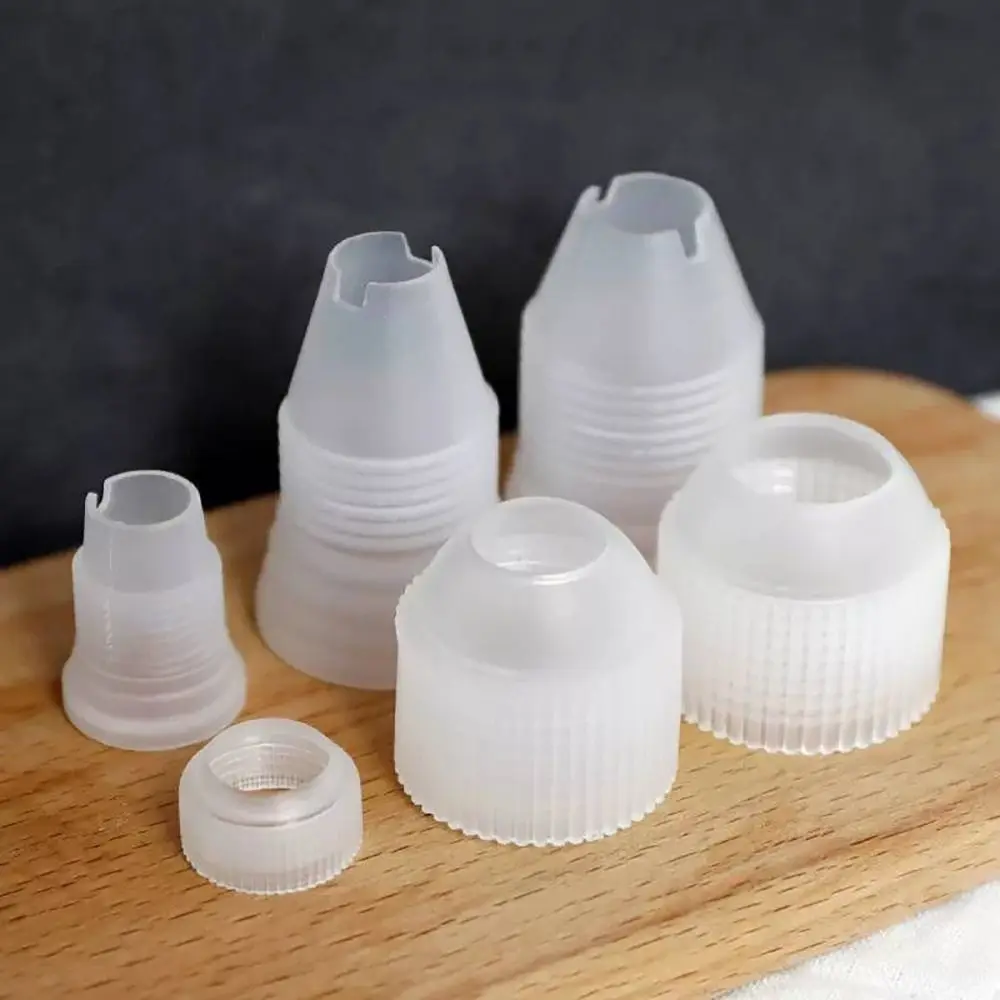 1Pcs Cake Pastry Nozzle Converter Bakeware Cream Squeezing Squeezing Adapter Baking Tool Cake Decor Icing Piping Bag Coupler