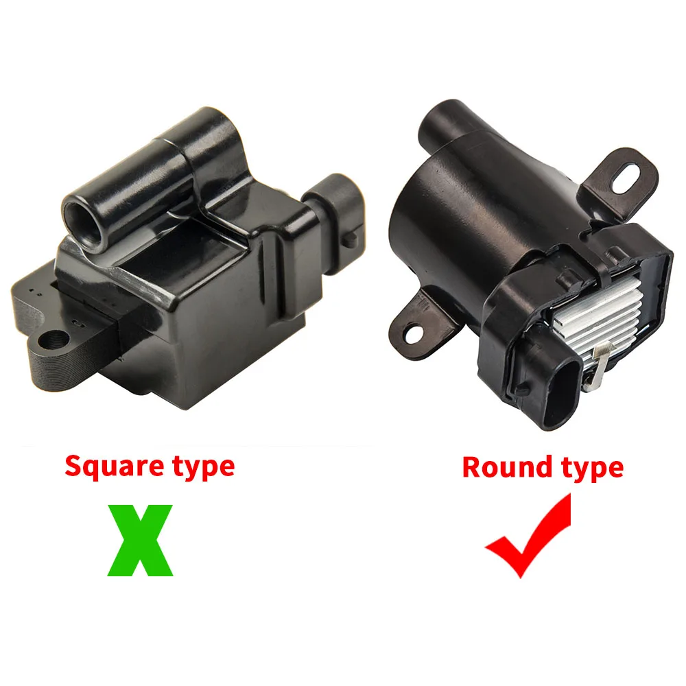 8 Pcs High Quality  Electronic Ignition Coil for Chevrolet Silverado for GMC Yukon V8 5.3L D585 for Buick Rainier 8104577300
