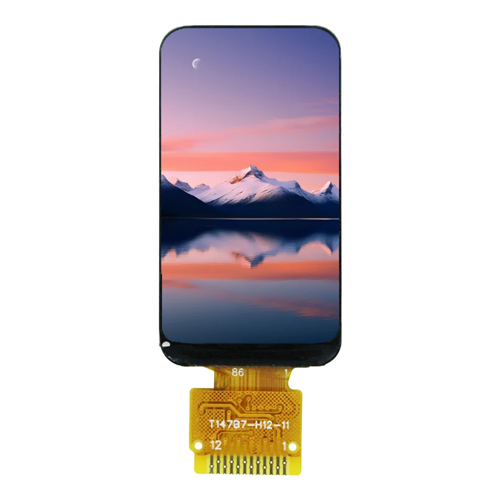 1.47 Inch TFT LCD Display Module 172*320 Resolution 4-wire SPI Interface ST7789 Color Screen Modules 8Pin 12Pin 2.8V-3.3V
