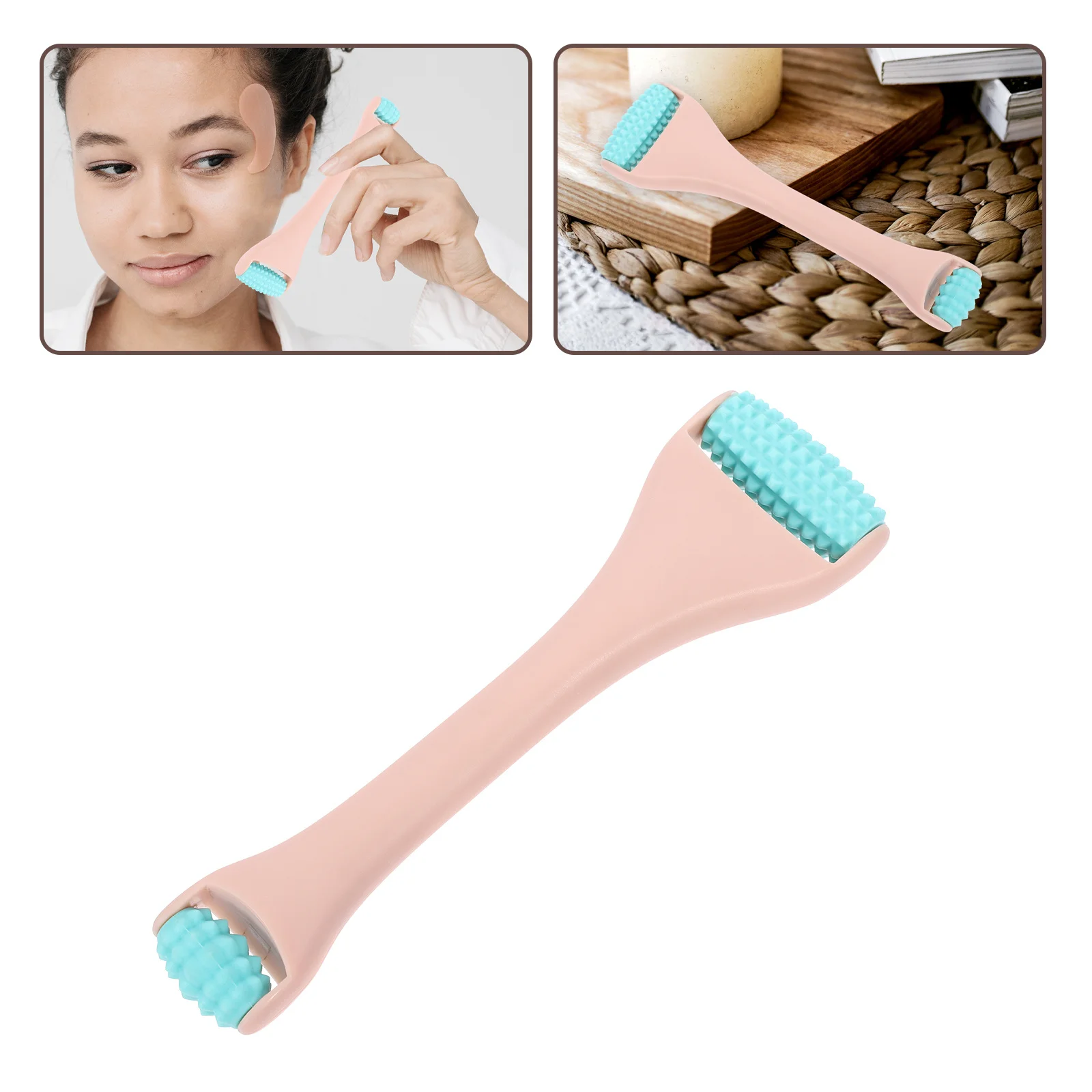 1 قطعة تدليك الوجه الأسطوانة مريح العناية بالعين تدليك قضيب يده الاسترخاء أداة الوجه الجليد مدلك الوجه مدلك