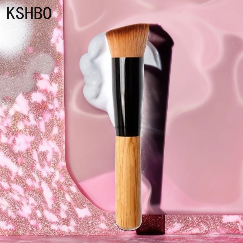 KSHBO New 2022 Makeup Brushes Powder Concealer Blush Liquid Foundation Face Make Up Brush Tools Professional Beauty Cosmetics