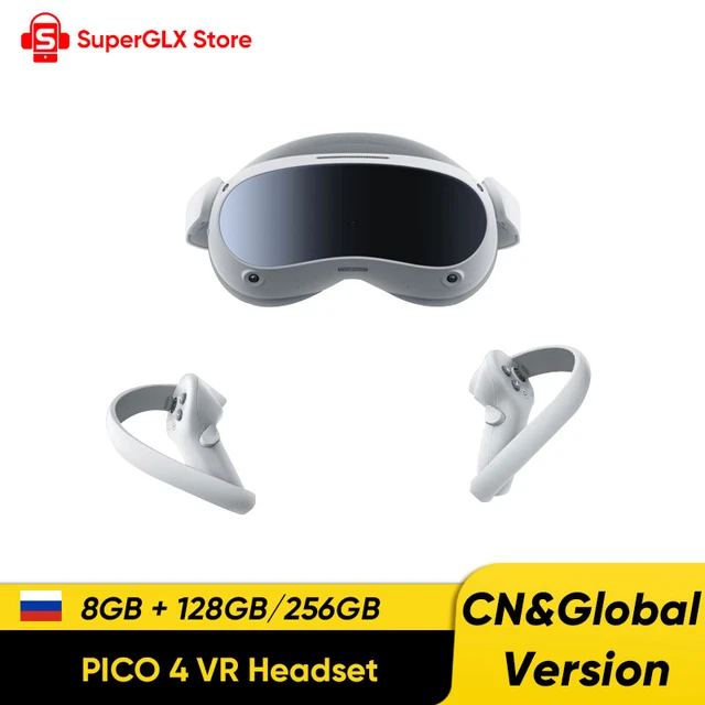 100% Original Pico 4 VR Headset All-In-One Virtual Reality Headset Pico4 3D  VR Glasses 4K+ Display For Metaverse & Stream Gaming