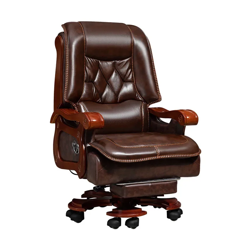 

Computer Office Chair Ergonomic Rotating Luxury Executive Design Large Office Chair Reception Sillas De Oficina Office Furniture