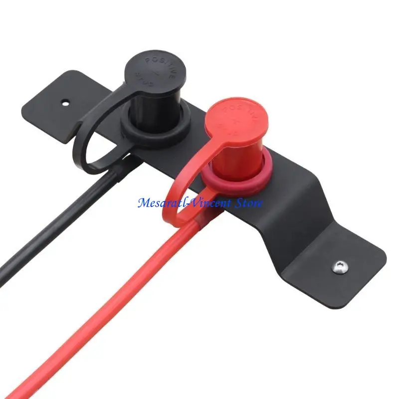 relocalisation des bornes batterie A70F avec support, couvercle étanche pour tondeuse à gazon