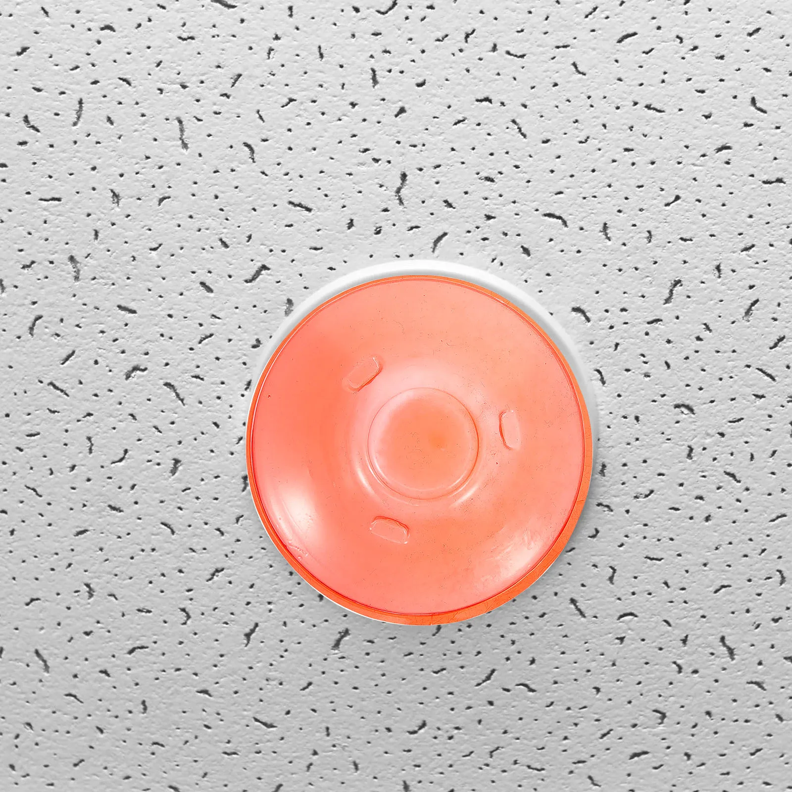 s Smoke Protective Cover ange Dust Proof Plastic Alarm Plate for Smoke Detectors Covers Cooking Dust Style