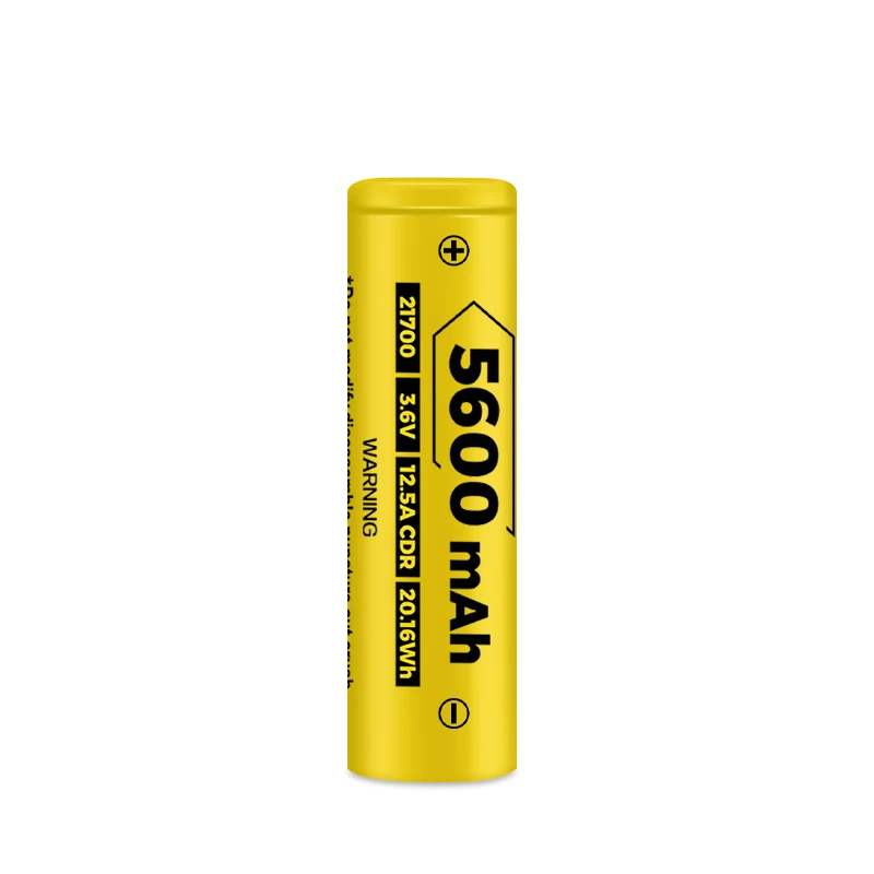 Vapcell-batería de litio recargable F56 INR 21700 para Dron, 5600mah, 12,5a, 3,6 V, rendimiento estable, Original
