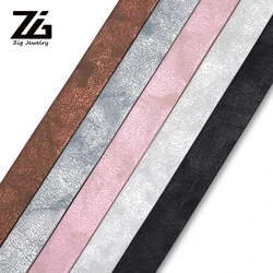 ZG Ladies Handbag Production Material 2020 New Bracelet Necklace Leather Wide Leather Jewelry Handmade Crafts