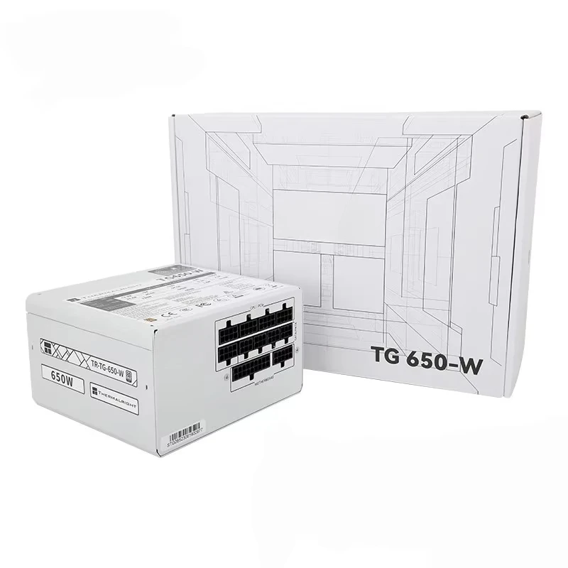 TR-TG650-1200W All-Day Electrolytic Capacitor 14CM Small Body 24 Pin Power Supply for Desktop PCs Original PCIE5.0