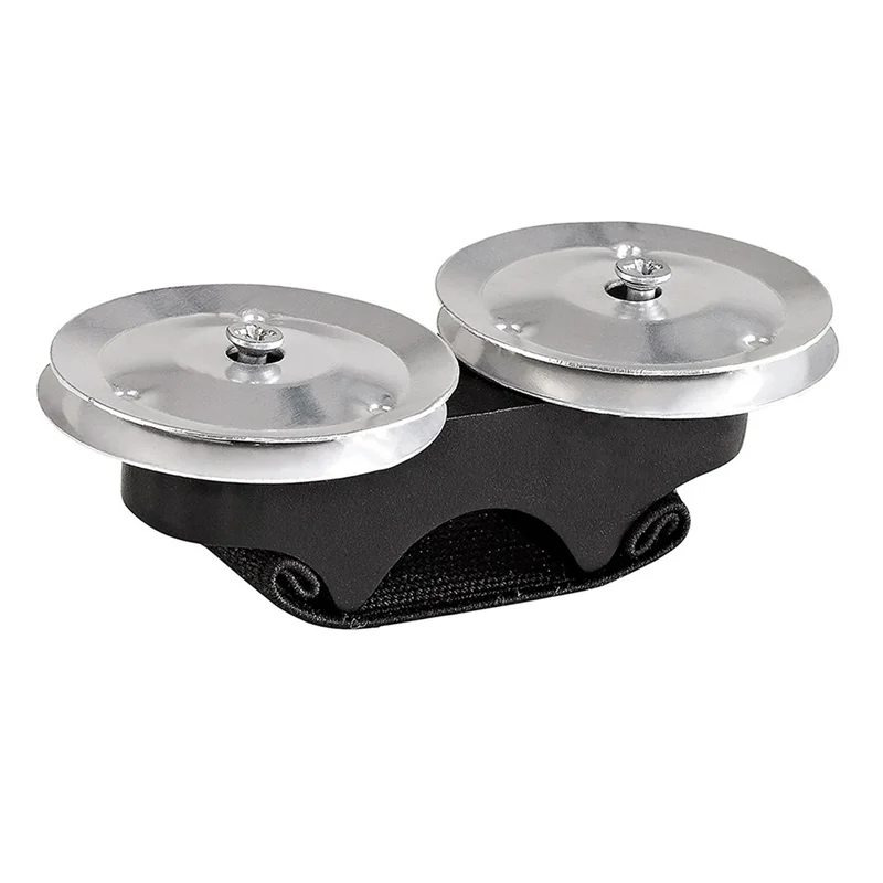 ABZL Dedo Sino Pandeiro Chocalho de Mão Adequado para Tambor Cajon Tambor Africano e Outros Instrumentos de Percussão