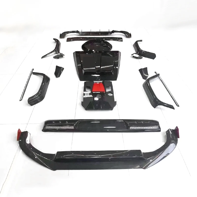 

G900 Rocket Dry Carbon Fiber Body Kit for Mercedes G-Class W463 W464 G500 G63 Rear Diffuser Lip