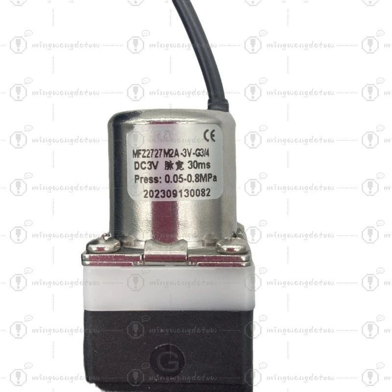 Dual-channel timer bistable pulse solenoid valve, 2-way bidirectional solenoid valve for agricultural irrigation