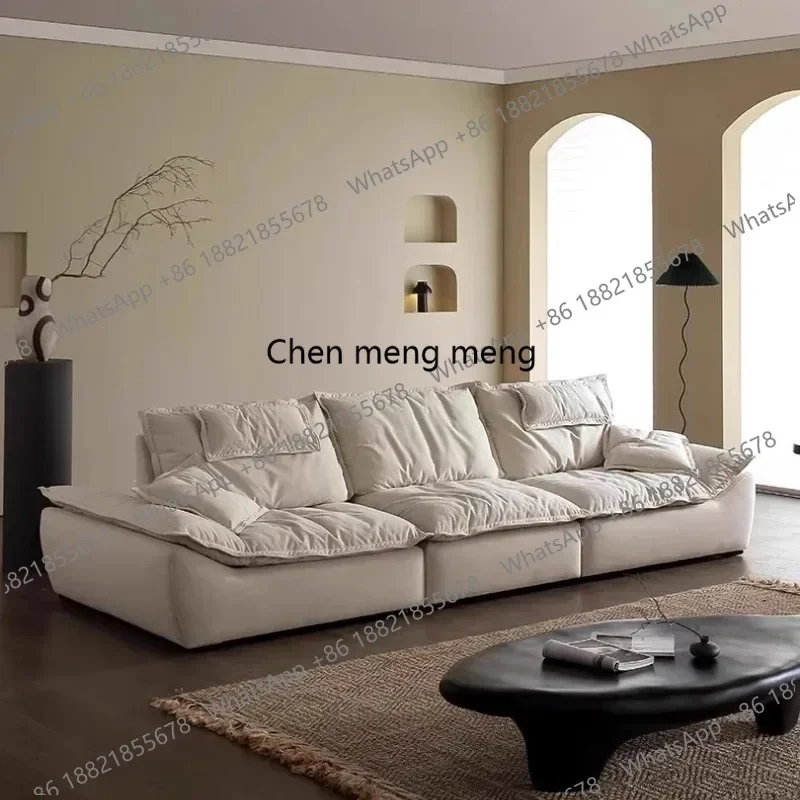 01A Craft White Living Room Sofas Classic Designer Nordic Modern Living Room Sofa Bubble Comfortable Floor Muebles Home Furnitur