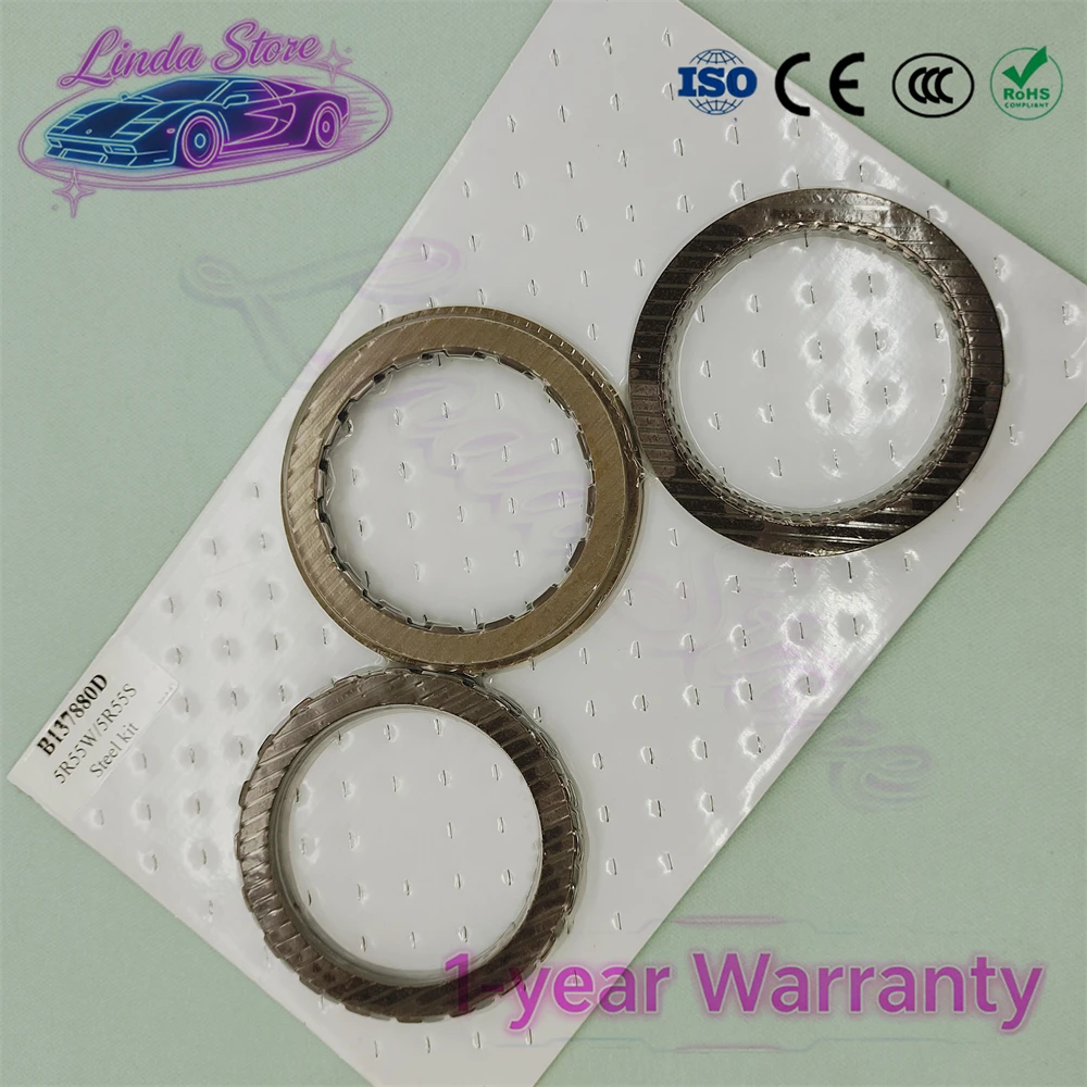New 5R55S 5R55W 5R55N Gearbox Friction Clutch Plate Kit For Ford Jaguar Lincoln Repalcement Parts