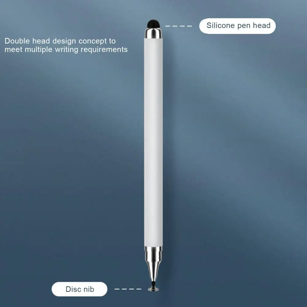 2 in 1 Stylus Pen Double Headed High Sensitivity Replaceable Nib Precise Drawing Universal Tablet Smart Phone Touch Stylus