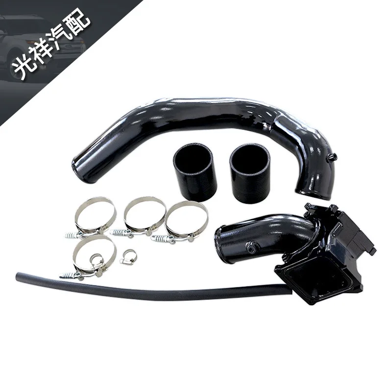 تعديل السيارة، طقم مدخل الهواء لسيارة شيفروليه 2006-2010 GM 6.6L Y-tube من سبائك الألومنيوم #1