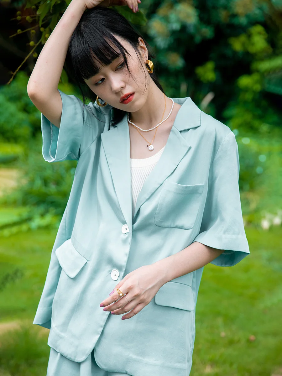 

Повседневный свободный топ с коротким рукавом для женщин, летний, тонкий, универсальный, модный дизайн