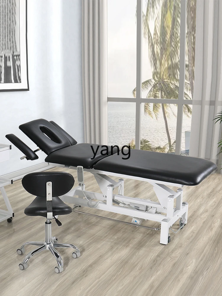 Yjq Electric Massage Ridge Bed Lifting Massage Multifunctional Beauty Moxibustion Bed