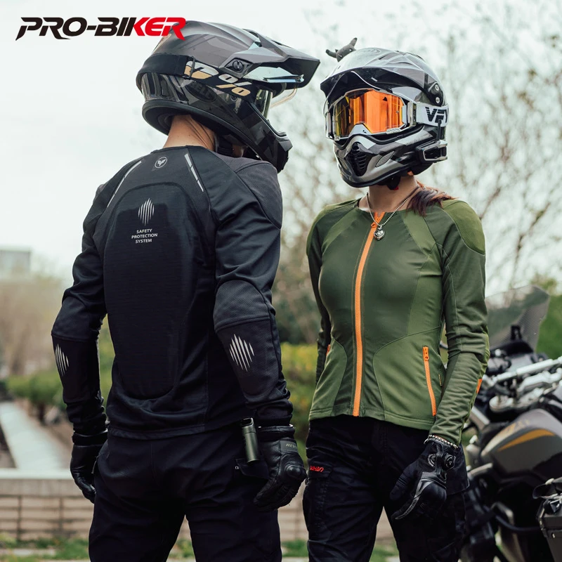 

Women Motorcycle Armor Clothing Men Summer Breathble Soft Protective Top CE Body Protector Gear for Outdoor Sprot Equiqment