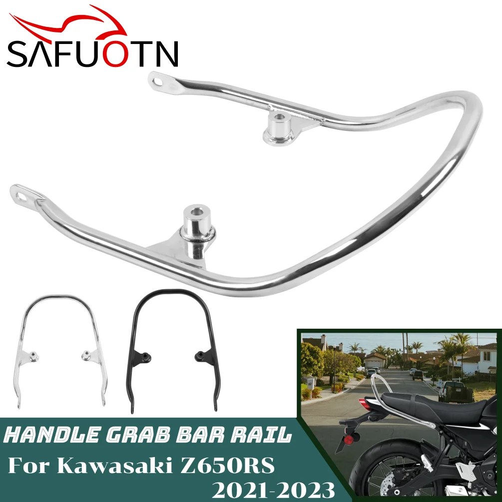 

Z650RS Rear Luggage Rack Passenger Handgrip Rail Bar Support Bracket For Kawasaki Z 650RS Z650 RS 2021-2024 2023 Accessories