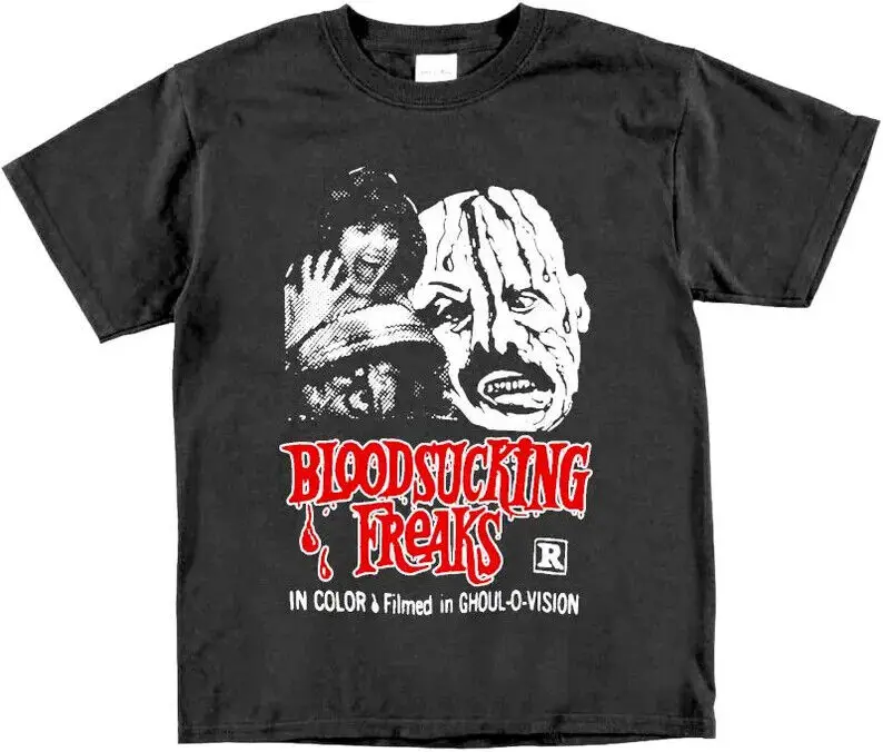 Blood Sucking Freaks Horror Movie T Shirt 1978 Vintage Halloween Goth Punk Scary