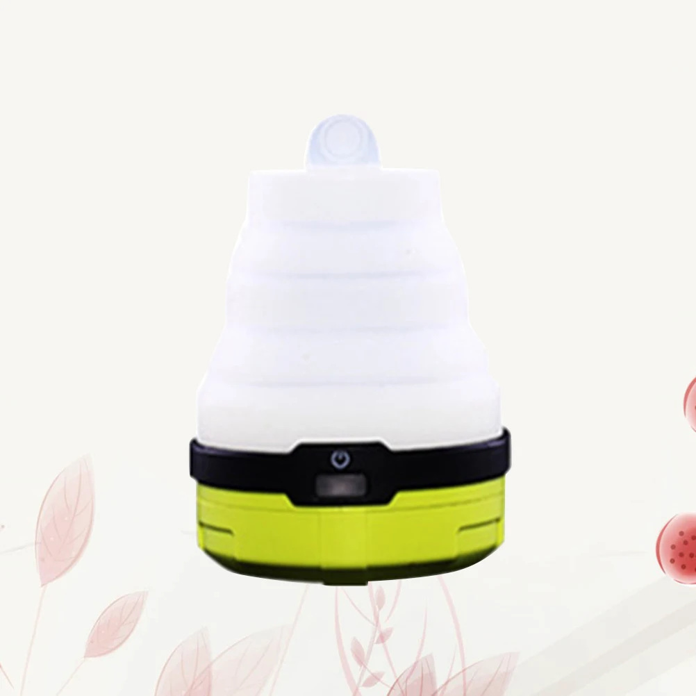 

LED Camping Lantern Rechargeable Collapsible Outdoor Flashlight Waterproof Emergency Hiking Foldable Night Light for Camping