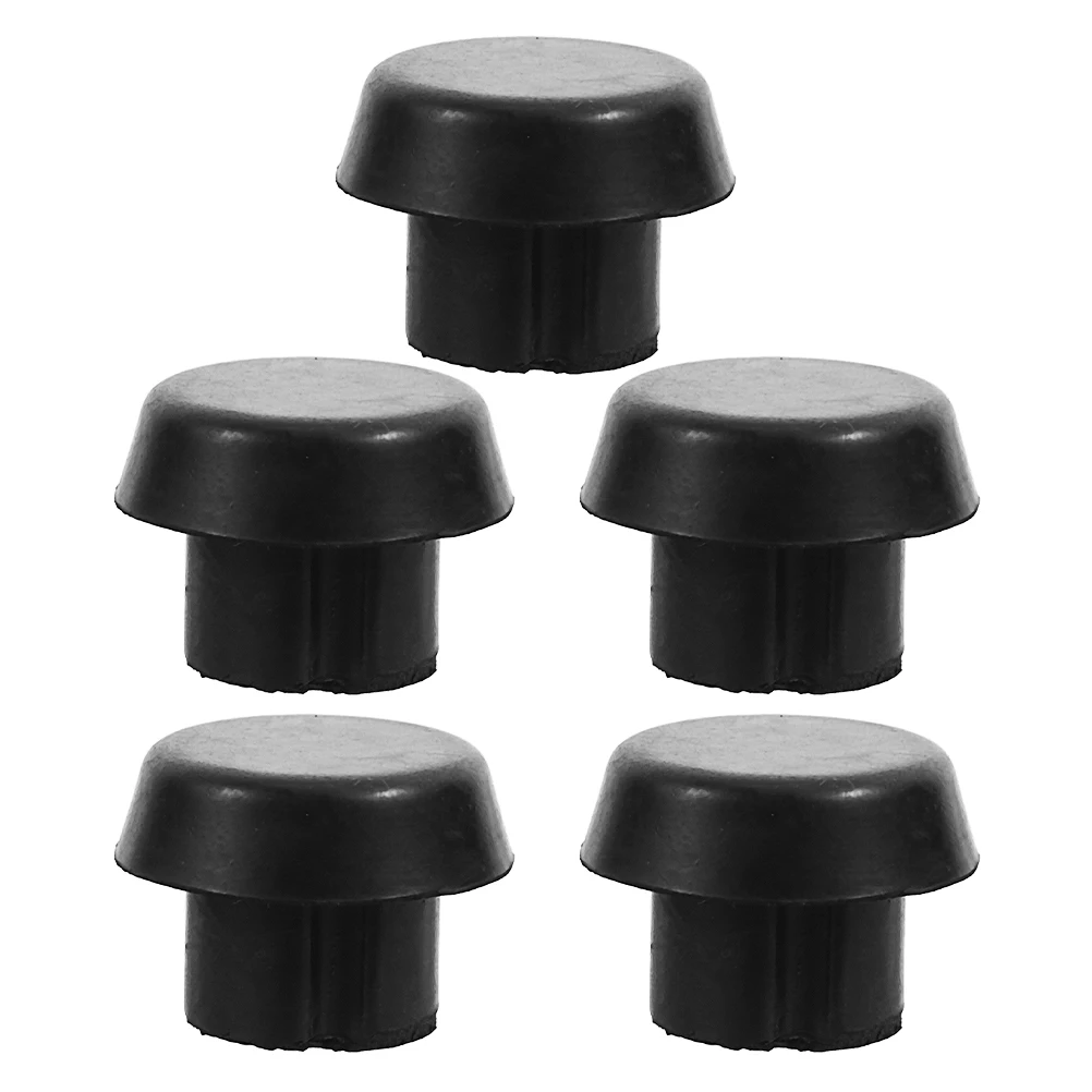 

5 Pcs Billiard Cue Billiards Club Parts American Style Pole Cover Accessories
