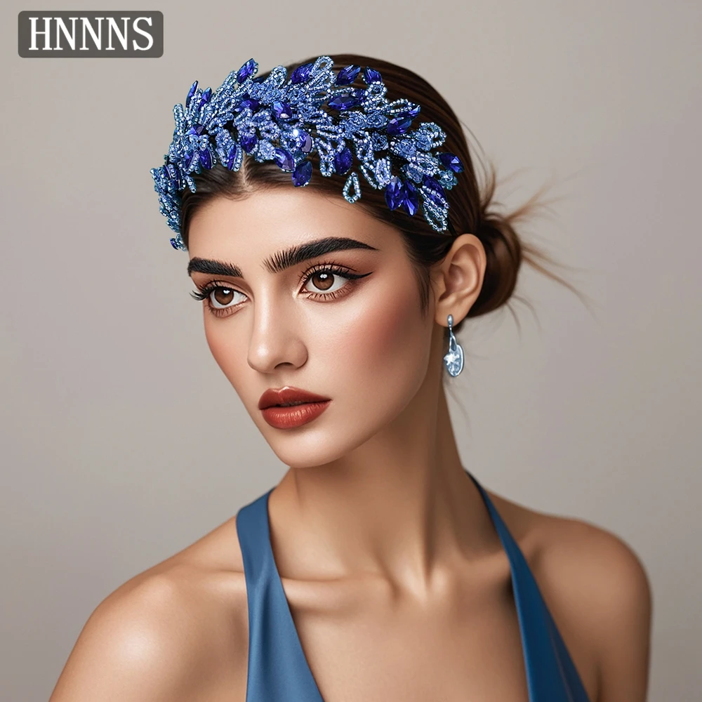 TOPQUEEN حفلات الزفاف الأنيقة الفاخرة Headbands اليدوية حبة النسيج المرأة مأدبة حفلة رائعة إكسسوارات الشعر YXA165 #4