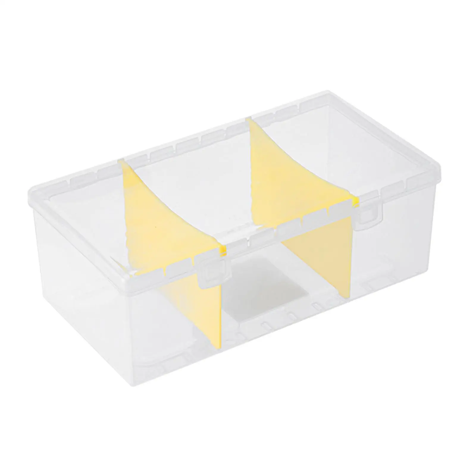 Caja de almacenamiento de tarjetas comerciales, caja de pegatinas para postales, estuche para tarjetas de juego coleccionables, soporte para tarjetas de visita, fotos, papel