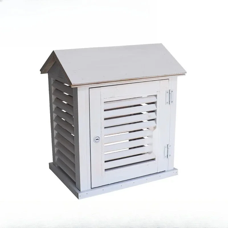 

Wooden louver meteorological station rainproof and anti-corrosion climate laboratory temperature measurement