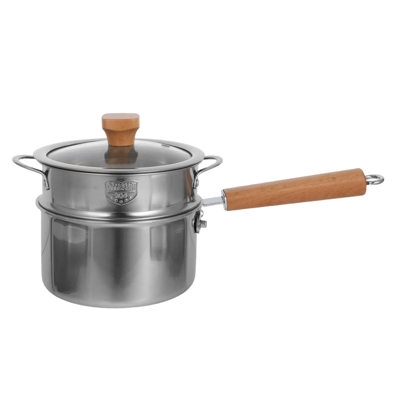 

Stainless Steel Small Milk Pan Saucepan Induction Compatible Milk Cream Pitcher Food Pot Butter Warmer Small Cooking Pot