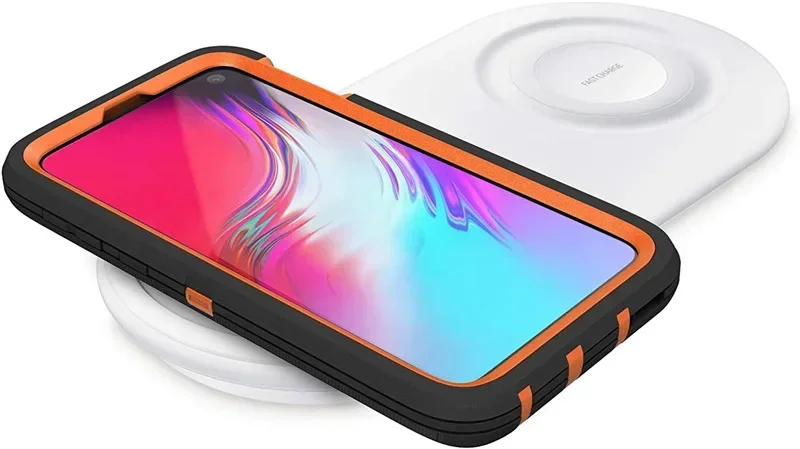 Luxus Business Shell Heavy Armor Ott Defender Box Case für Samsung Galaxy S8 S9 S10 Plus S10E Note 8 9 10, stoßfeste Hard Cover – Detail 3