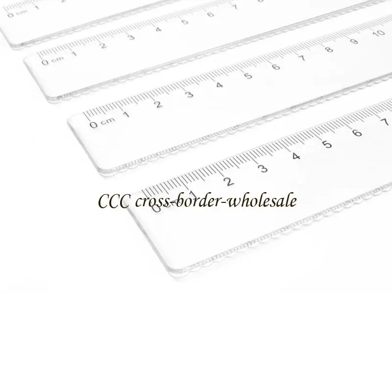 L41F 5 PCS 15см 20 см. Измерение правителя линейки Пластической линейки для школьного офиса