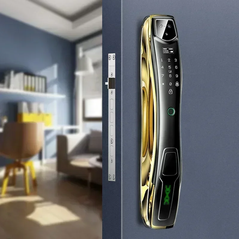 Security Automatic Biometric Rfid Card Door Lock Keyless Wifi Fingerprint