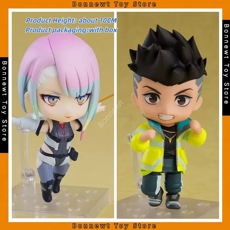 

10cm Cyberpunk Q version Nendoroid Cyber Vagabond David Lucy movable anime figures wholesale ornaments