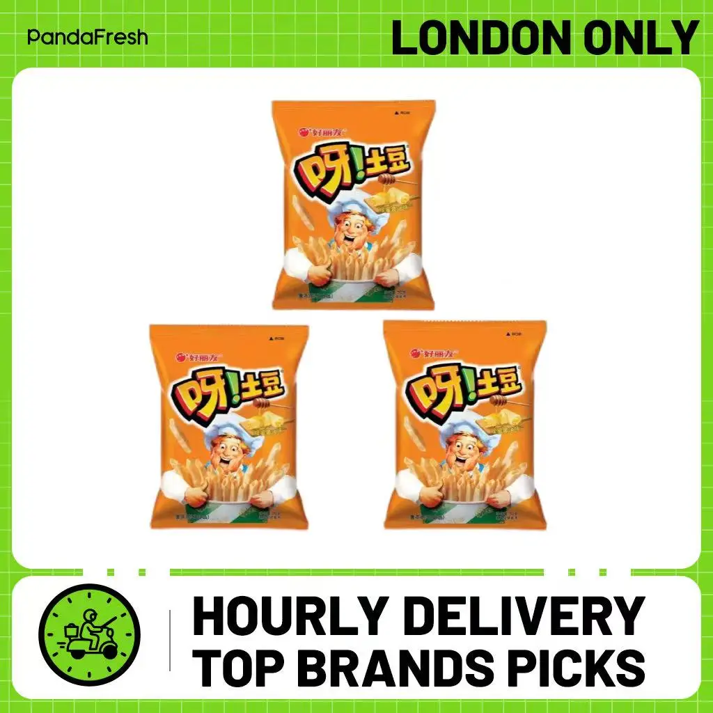 Patatas fritas Orion sabor mantequilla de miel 70g*3