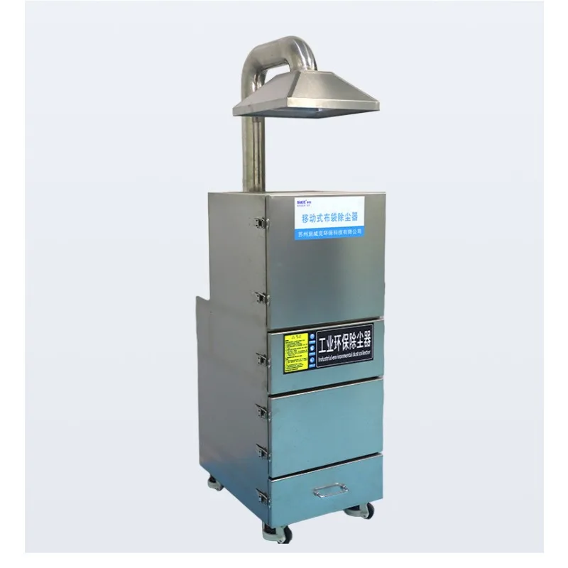 Mobile Bag Filter Dust Collector Explosion Proof Stainless Steel For Industrial Dust Collection And Control