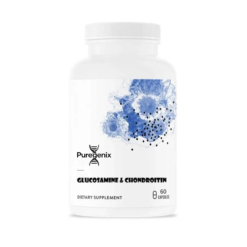 Glucosamine and Chondroitin Sulfate - Maintain Healthy Joint Function and Activity * -60 Capsules