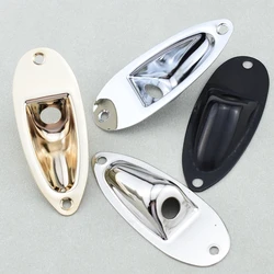 1 Piece GuitarFamily  Metal Jack Plate For  Electric Guitar  Made in Korea