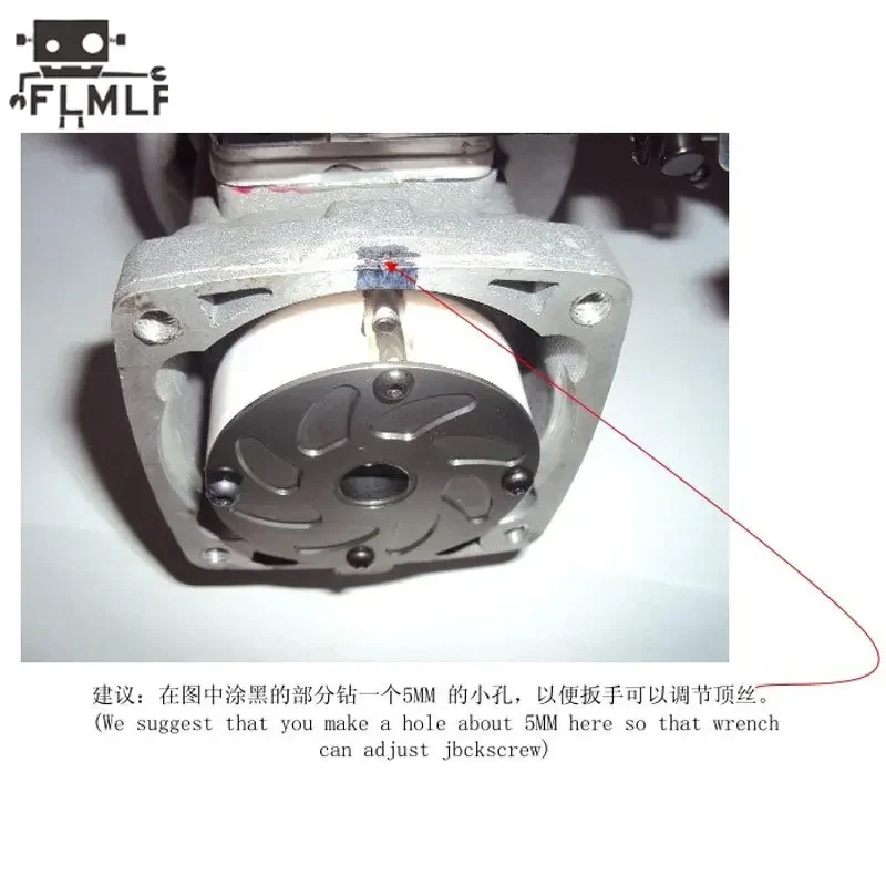Sistema de velocidade ajustável de embreagem de 4 lodo ou kit de montagem de placa de fricção de embreagem para 1/5 Hpi Rofun Km Rovan Baja LT FG GoPed Redcat